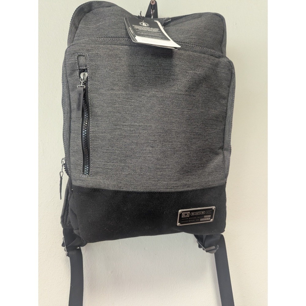 OGIO Covert Pack Gray Black 15" Laptop Backpack Business Travel Commuter NWT